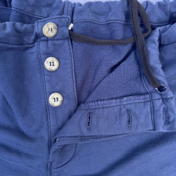 NWOT RTH Washed Cotton Fleece Drawstring Pants - Navy - XL (4) - Picture 3 of 7